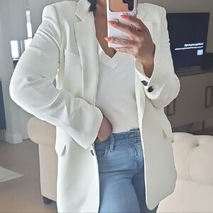 Karl Lagerfeld Ivory Blazer